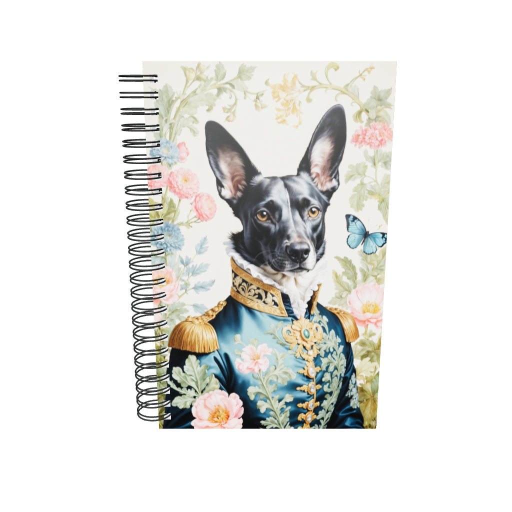 Carnet à spirale A5 - Les Académiciens Doberman Chic - Duo