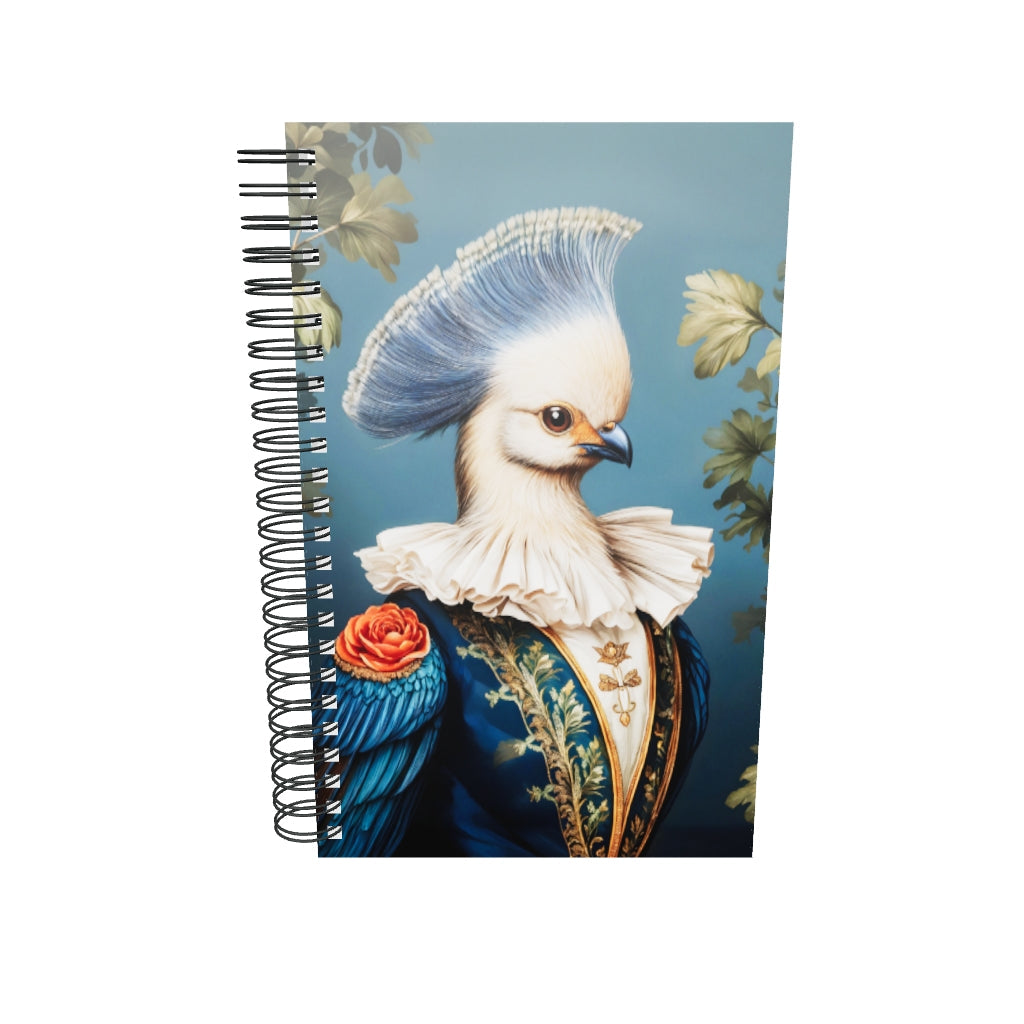 Carnet à spirale A5 - Les Académiciens Perruche - Solo