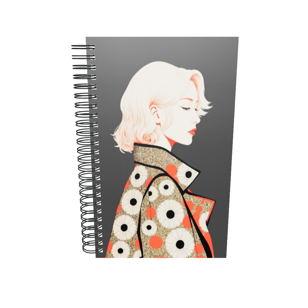 Carnet à spirale A5 - Les Beaux Manteaux Inga - Duo