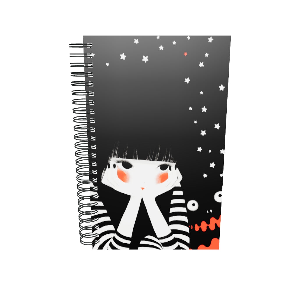 Carnet à spirale A5 - Les Rêveuses Monster - Solo