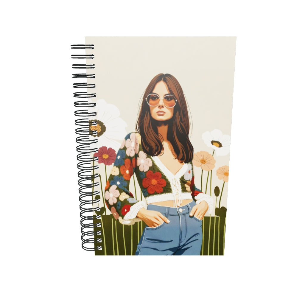 Carnet à spirale A5 - Sixties Vintage Jacklyn - Duo