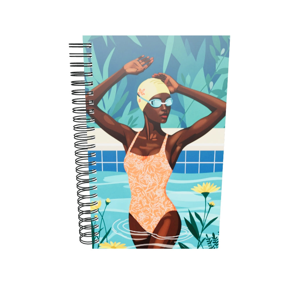 Carnet à spirale A5 - Sports Club Nageuse Gracy - Solo