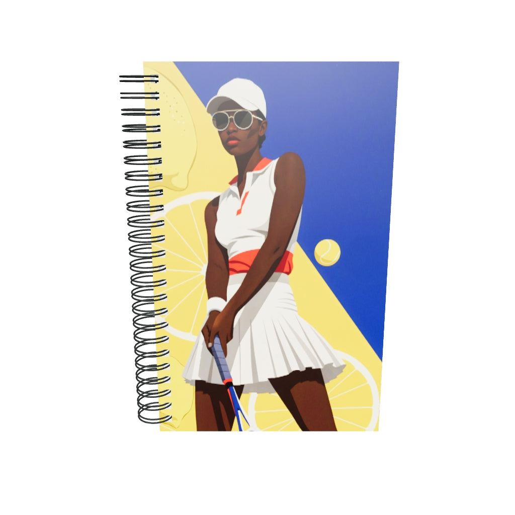 Carnet à spirale A5 - Sports Club Tennis et Citrons - Duo
