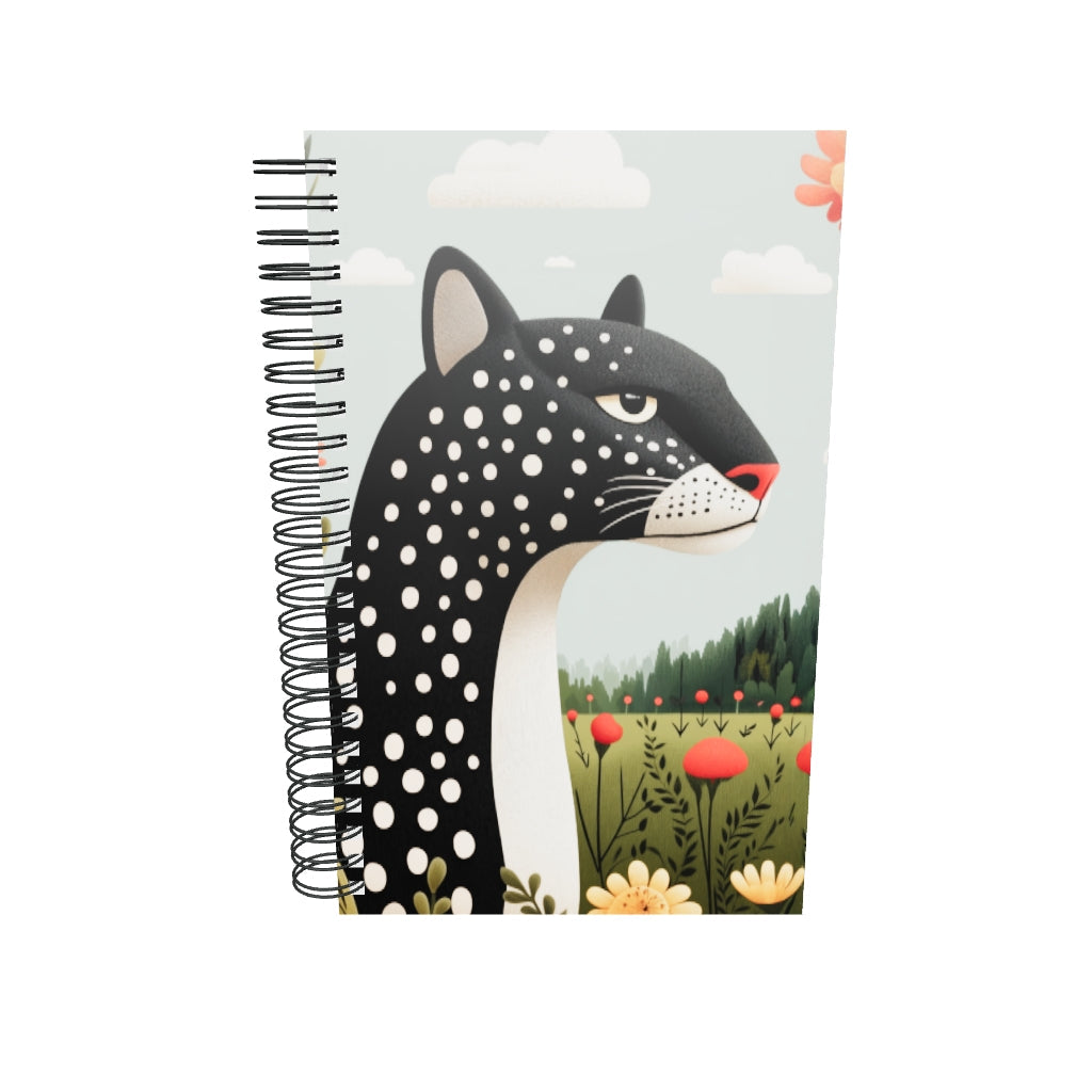 Carnet à spirale A5 - Wild Life Illustrations West Kast - 140 pages