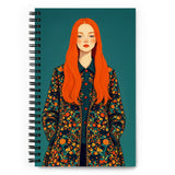 A5 spiral notebook - Aileen's Beautiful Coats - 140 pages