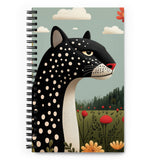 Carnet à spirale A5 - Wild Life Illustrations West Kast - 140 pages