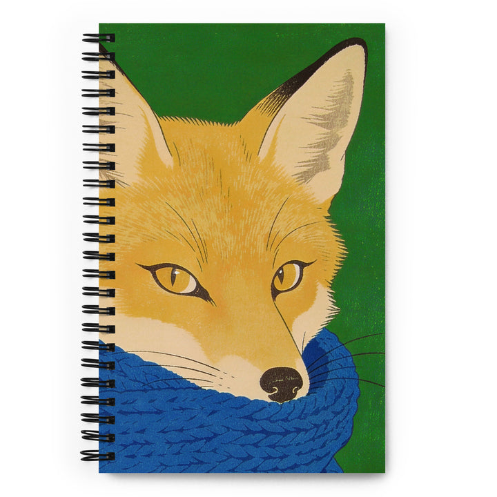Carnet A5, 140 pages pointillées, Couverture illustrée motif Renard Mzelle design