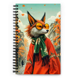 Carnet à spirale A5 - Crunchy Truffle Renard Loup - Duo