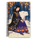 A5 Spiral Notebook - Askyaa Winter's Tale - Duo